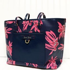 RARE Draper James Cherry Ann Tennessee Tote EUC